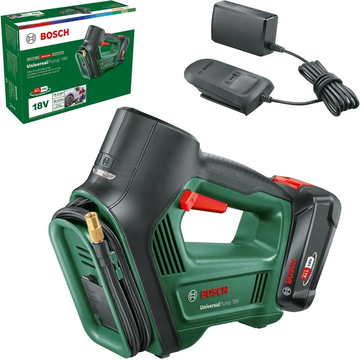 Аккумуляторный насос Bosch UniversalPump 18V 0603947101 с АКБ и ЗУ