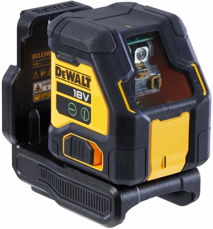 Самовыравнивающийся перекрестный лазерный нивелир DeWALT DCLE34021N-XJ