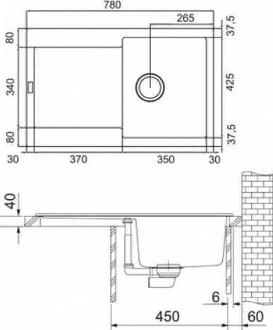 Кухонная раковина Franke Maris MRG 611-78 XL 114.0367.708, капучино