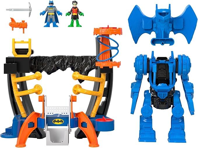 Игровой набор Fisher-Price DC Super Friends Робоцентр Бэтмена HML02