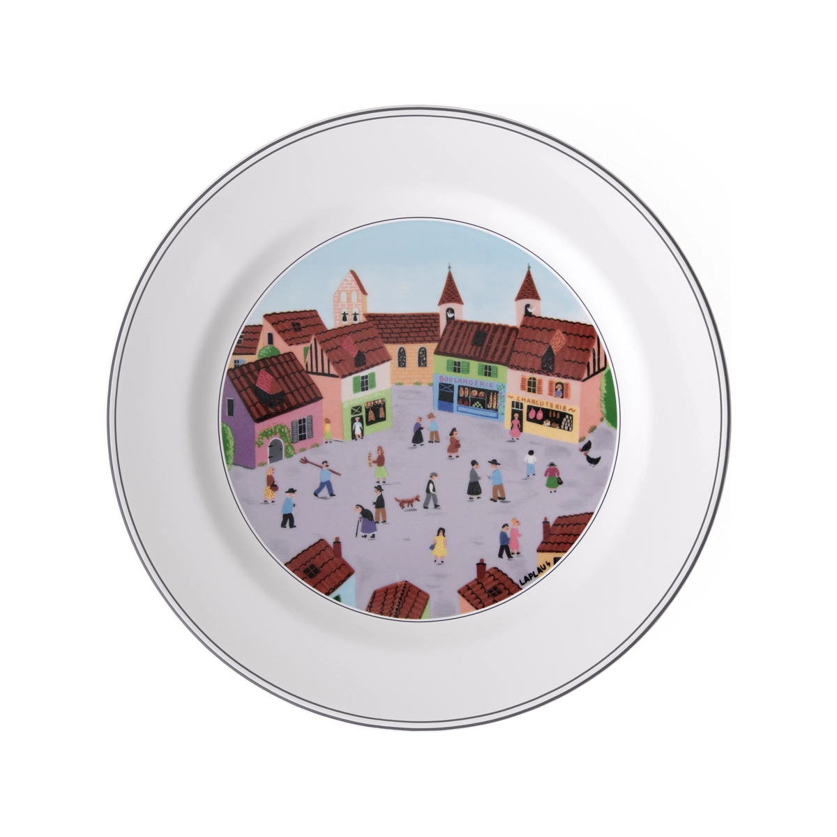 Тарелка Villeroy & Boch Design Naif Miasteczko 1023372625