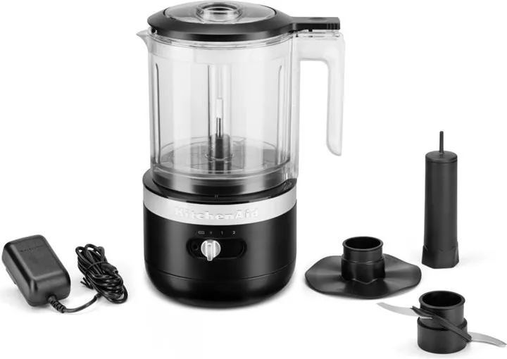 Комбайн кухонный KitchenAid Cordless 5KFCB519EBM матовый черный