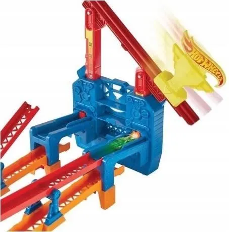 Игрушечный трек Hot Wheels Steam Tory Launcher Kit Challenge Auto HDY48