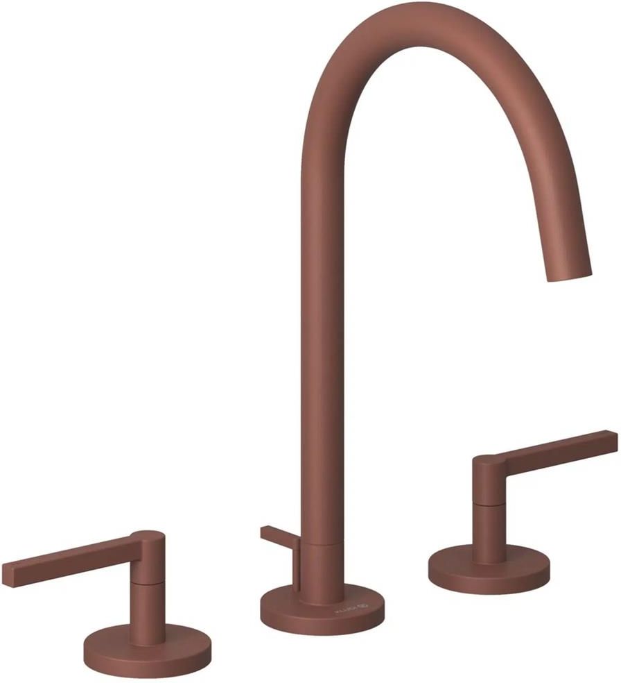 Смеситель для раковины Kludi Nova Fonte Puristic 20143O515, матовый терракотовый