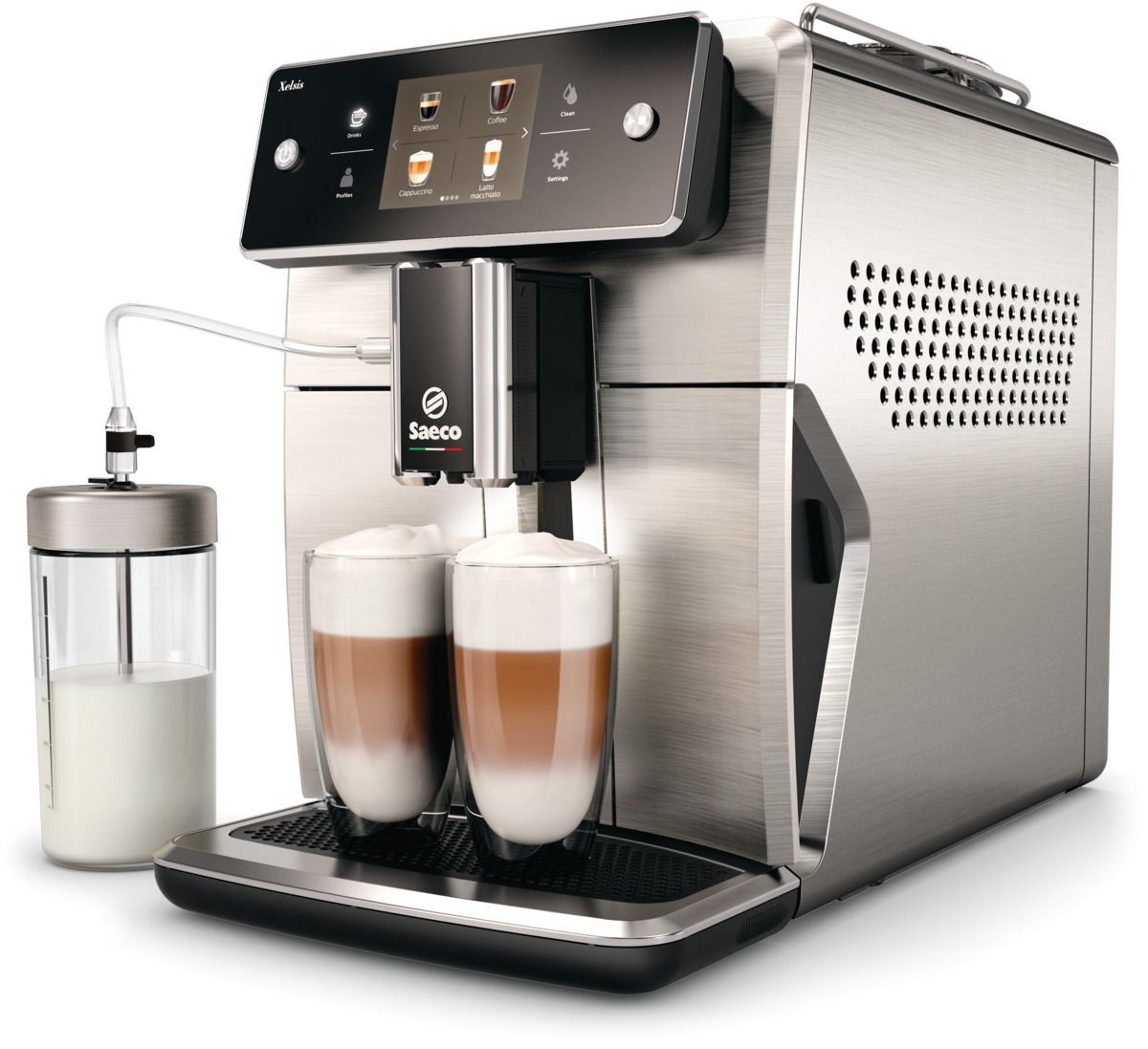 Кофемашина Saeco SM7685 Xelsis, нержавеющая сталь