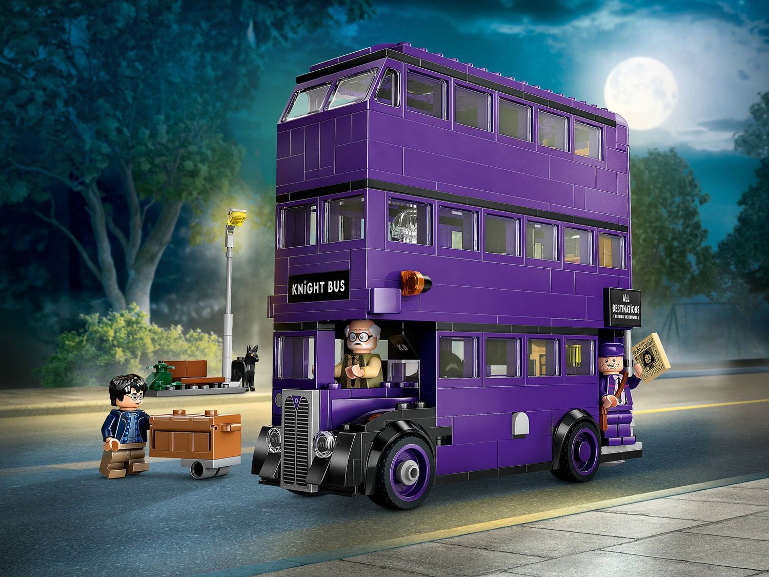 Конструктор LEGO Harry Potter 76446 Приключение на автобусе Ночной рыцарь