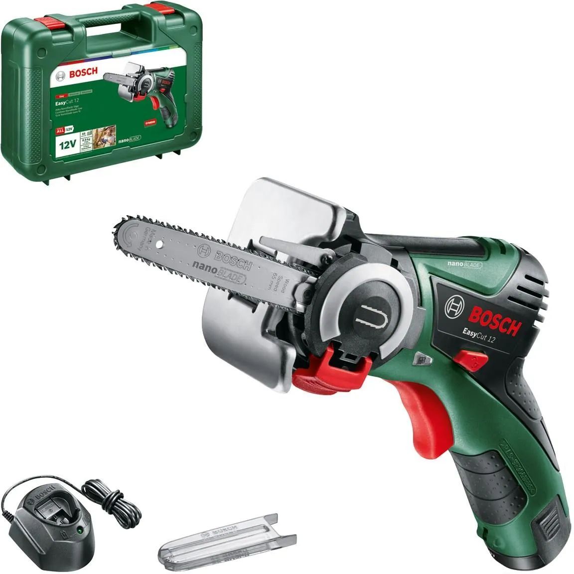 Аккумуляторная мини-цепная пила Bosch EasyCut 12 (06033C9020)