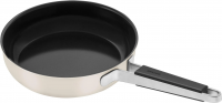 Сковорода антипригарная Zwilling Pure, 24 см, цвет слоновая кость