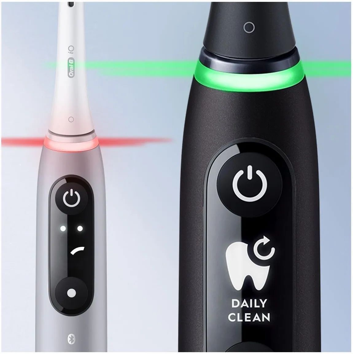 Набор электрических щеток Oral-B iO6 Duo Pack черная лава и розовый песок