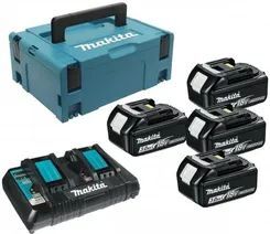 Комплект питания Makita 197970-3 18V с АКБ 4x3,0 Ah и ЗУ в кейсе Makpac
