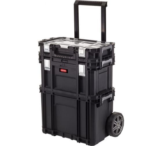 Ящик-тележка KETER Smart Rolling Work Shop (17203038) 56.4x37.2x55.2 см