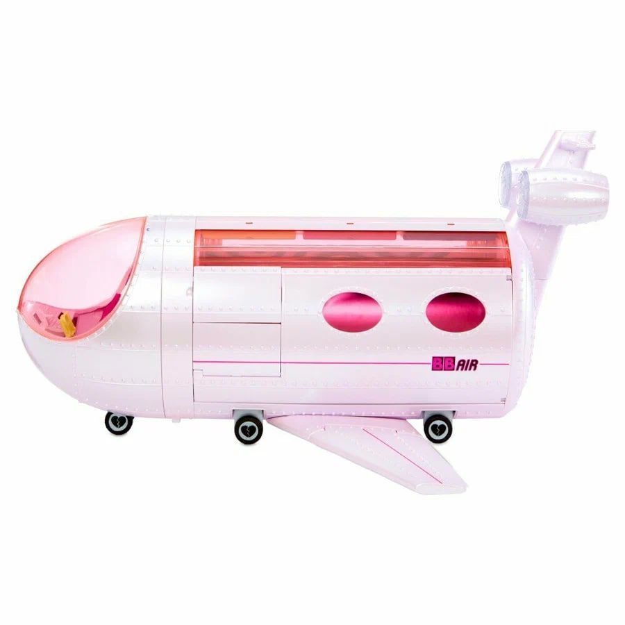Игровой набор LOL Surprise Plane 4 in 1, Розовый самолёт 4 в 1, 576051