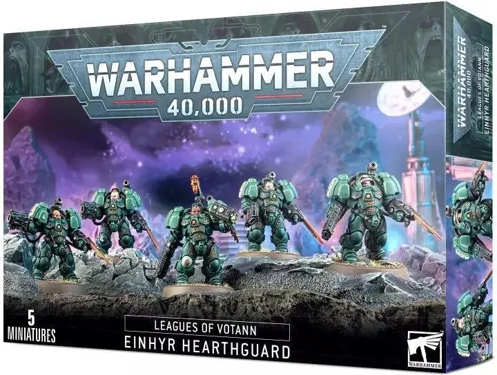 Набор Games Workshop Warhammer 40K Leagues of Votann Einhyr Hearthguard