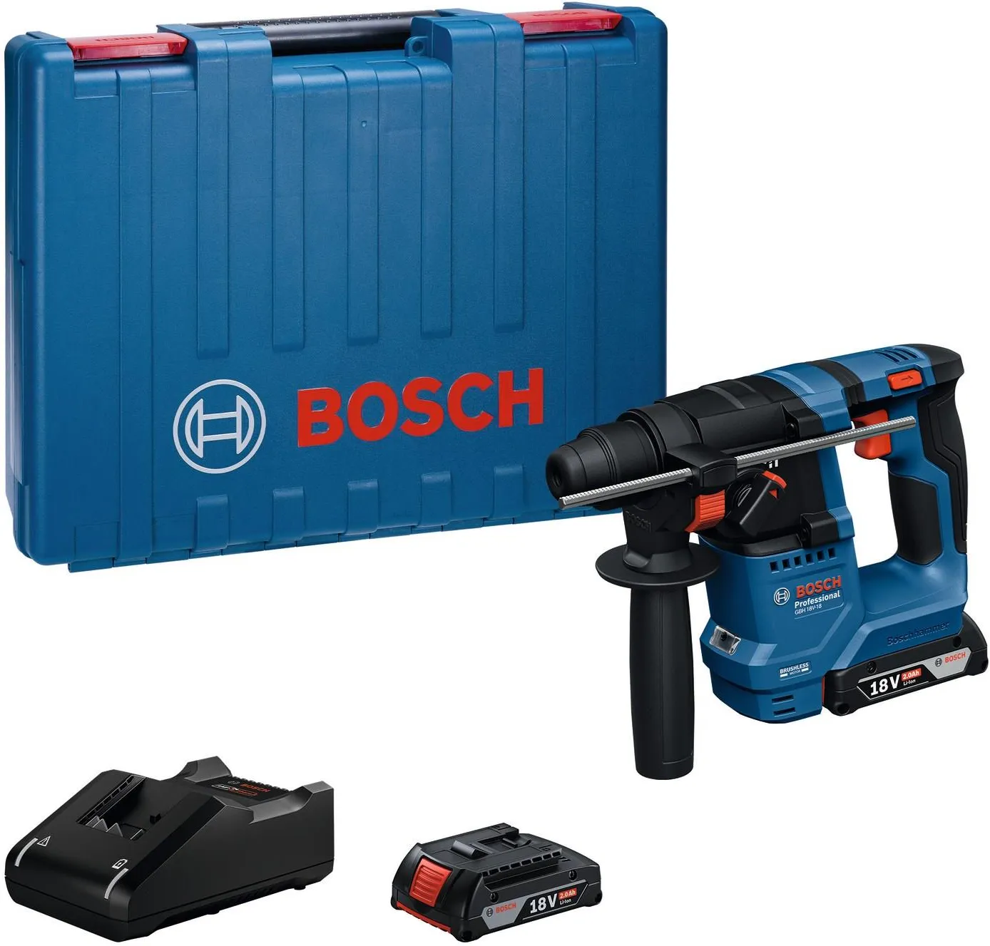 Аккумуляторный перфоратор Bosch GBH 18V-18 Professional 0611927001