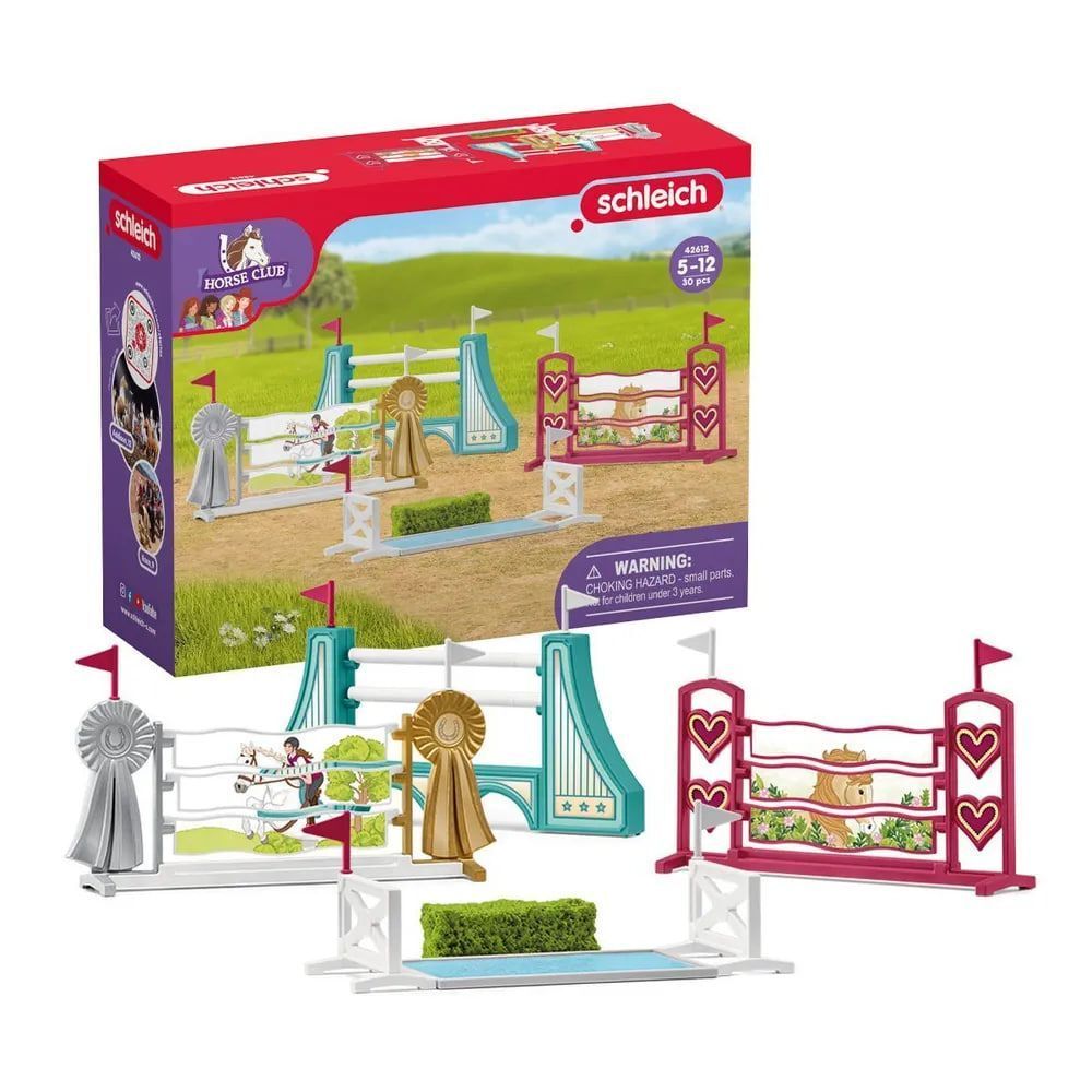 Набор Schleich Horse Club 42612 Трамплин для лошадей