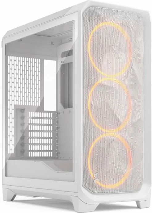 Корпус компьютерный Fractal Design Meshify 3 RGB TG Light Tint белый (FD-C-MES3A-07)
