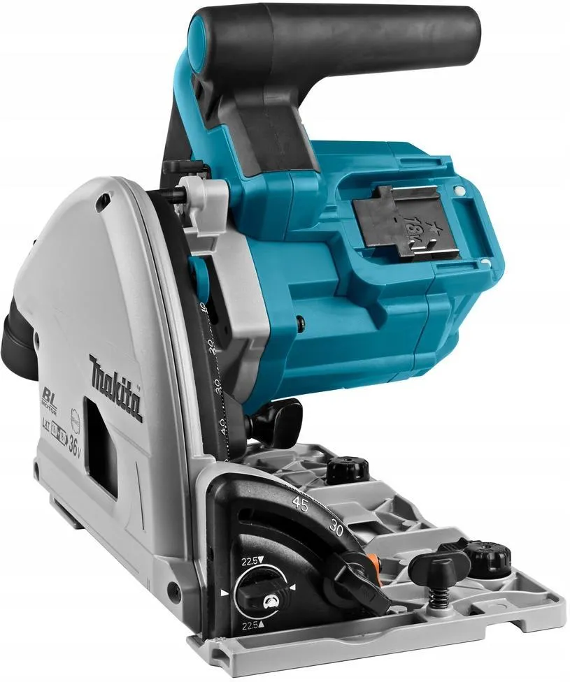 Аккумуляторная погружная дисковая пила Makita DSP600ZJ 18 В (2×18 В), без АКБ и ЗУ, кейс Makpac