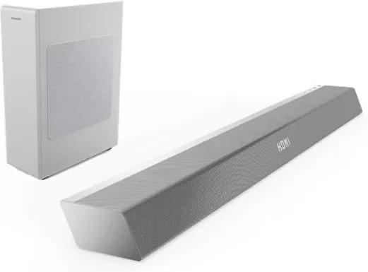 Саундбар Philips TAB8505 2.1, серебристый