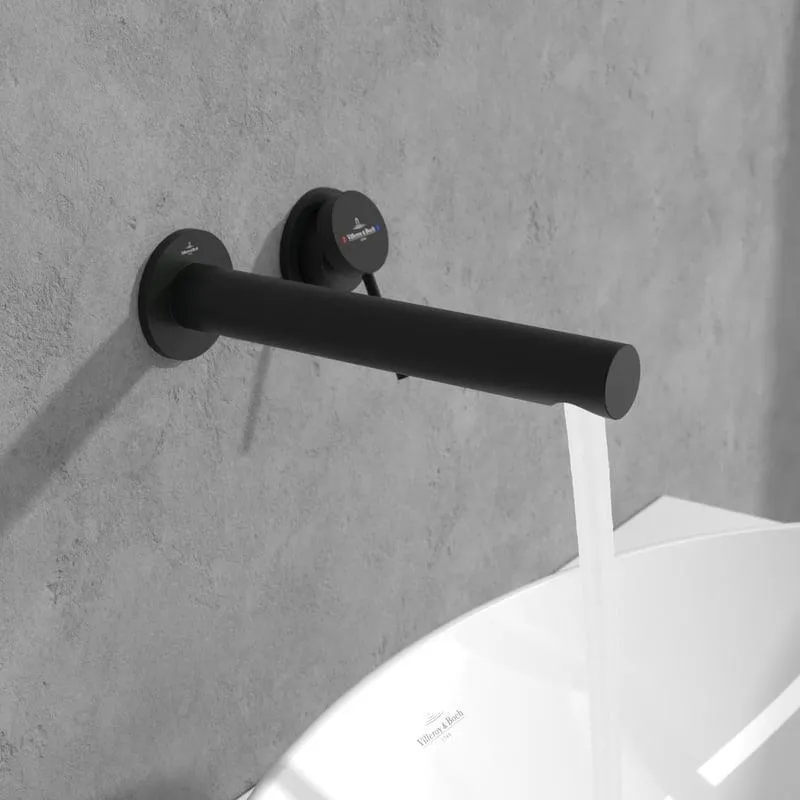 Смеситель для раковины Villeroy&Boch Loop & Friends матовый черный (TVZ106010000K5)