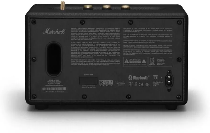 Беспроводная акустическая система Marshall Acton III, чёрная