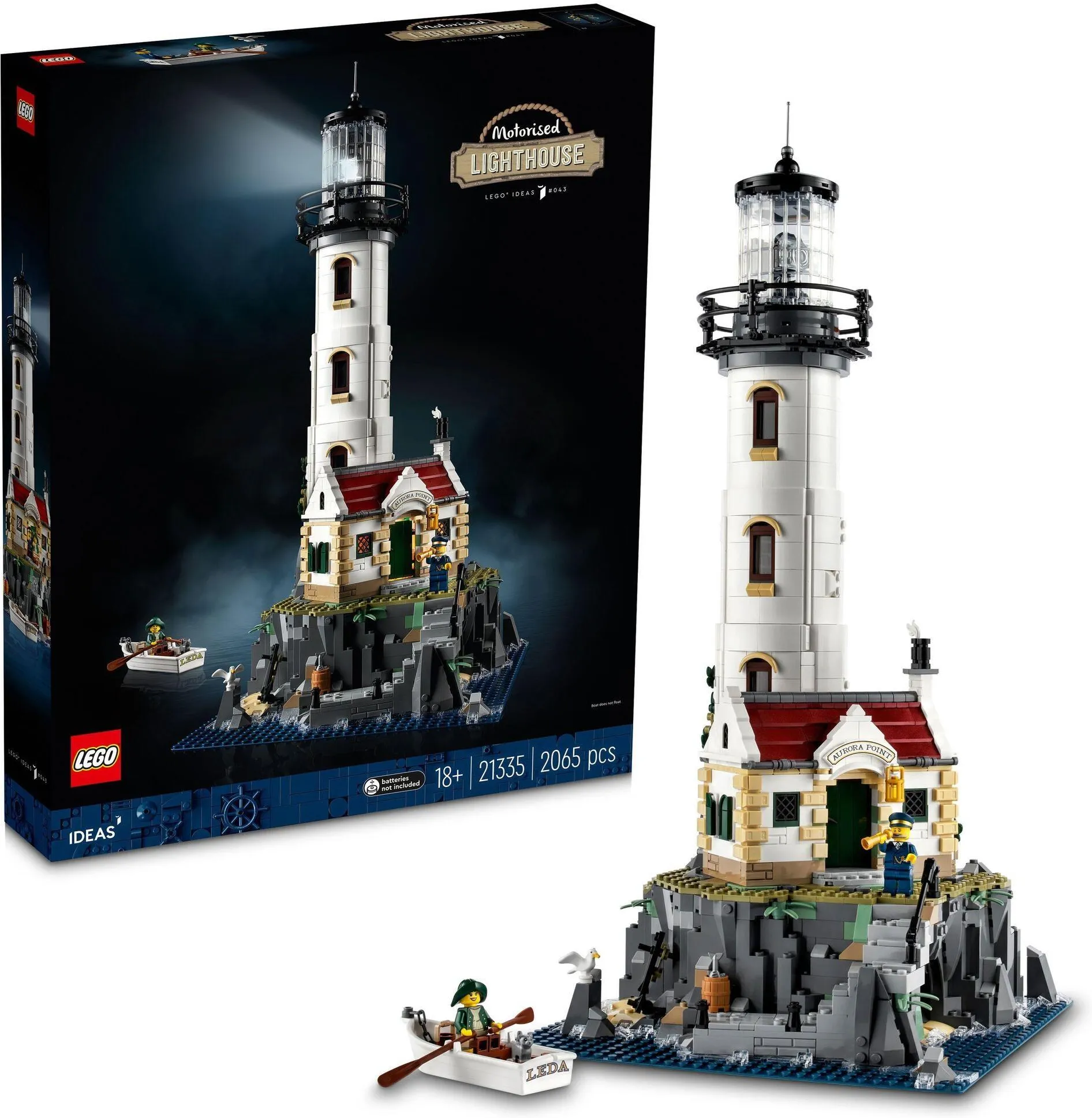 Конструктор LEGO Ideas Маяк моторизованный 21335