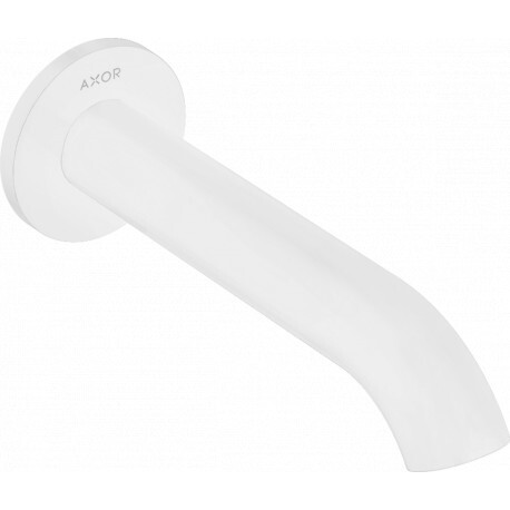 Излив для ванны матовый белый Hansgrohe Axor Uno 38411700