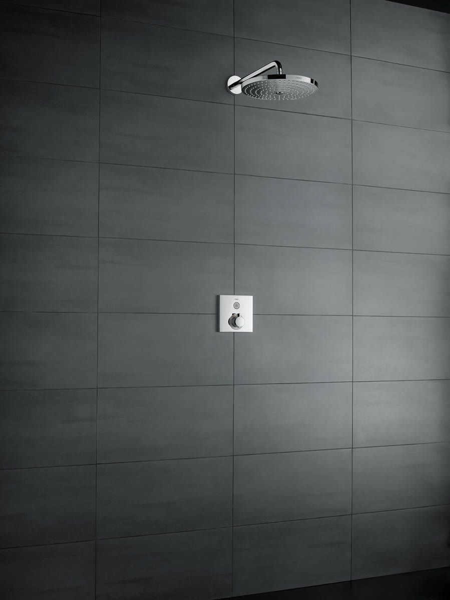 Душевая головка Hansgrohe Raindance Select S 240 2jet Eco Smart с рычагом 390 мм хром 26470000