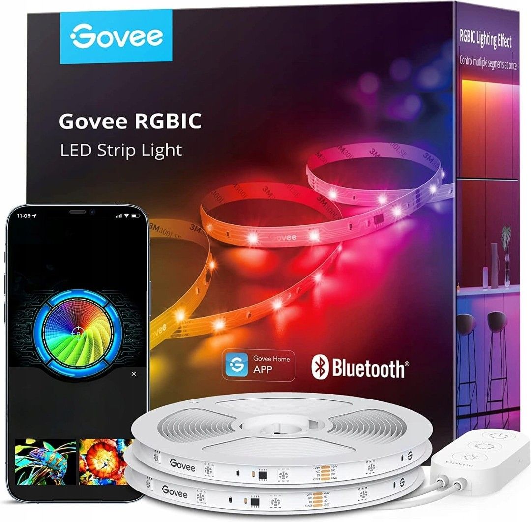Неоновая светодиодная лента Govee H617E, RGB, 20 м