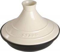 Чугунный тажин Staub Ø 28 см, чёрно-кремовый 40509-395-0