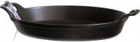 Овальное жаропрочное блюдо Staub 32 см, чёрное 40509-342-0