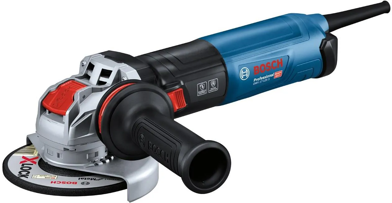 Угловая шлифовальная машина сетевая Bosch GWX 17-125 S Professional 06017D2300