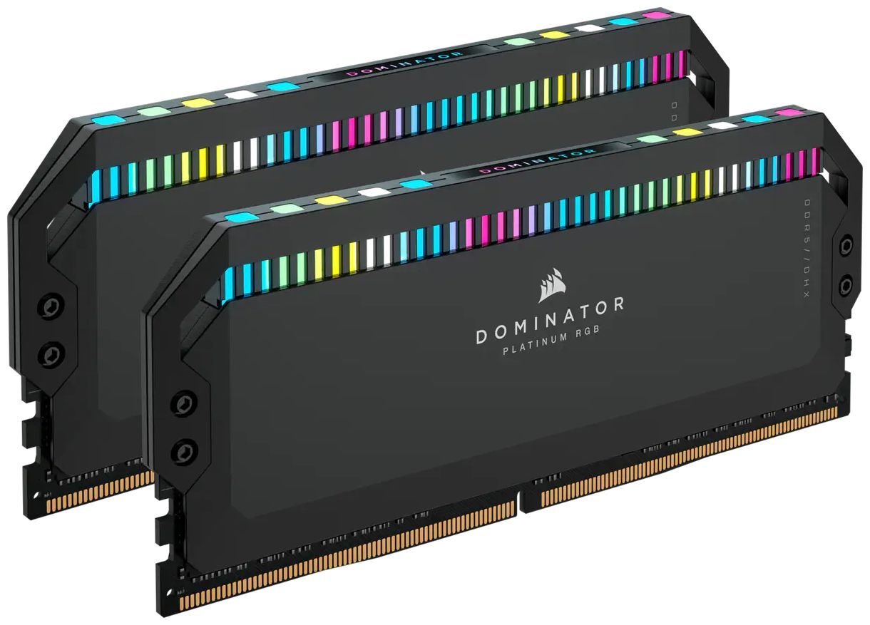 Оперативная память Corsair Dominator Platinum RGB (16 ГБ x 2 шт.) DDR5 5200 МГц DIMM CL40 CMT32GX5M2B5200C40