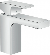 Смеситель для раковины Hansgrohe Vernis Shape 100 без сливного гарнитура, хром 71569000