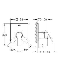 Смеситель для ванны/душа Grohe Allure 29176001