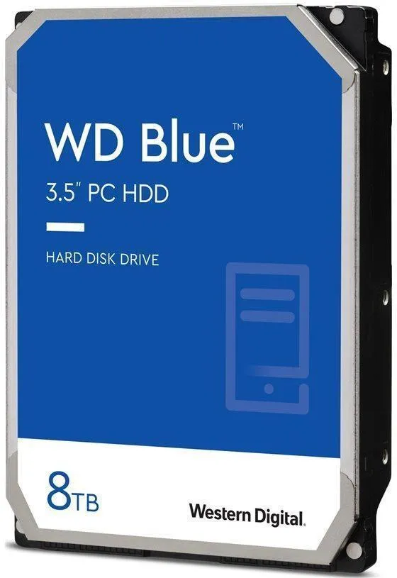 Серверный жёсткий диск Western Digital Blue 8 ТБ SATA 6Gb/s (WD80EAAZ)