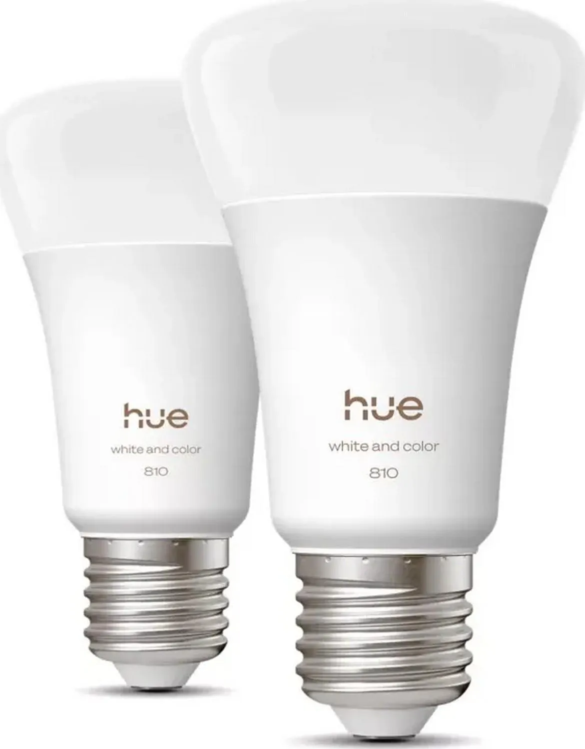 Комплект PHILIPS HUE White and Color Ambiance A60 E27 810 2шт. 929003853405