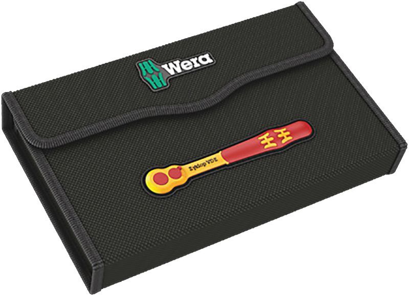 Wera набор с трещоткой Zyklop 3/8 " Vde 17cz. 8100 Sb Vde 1 (5004970001)