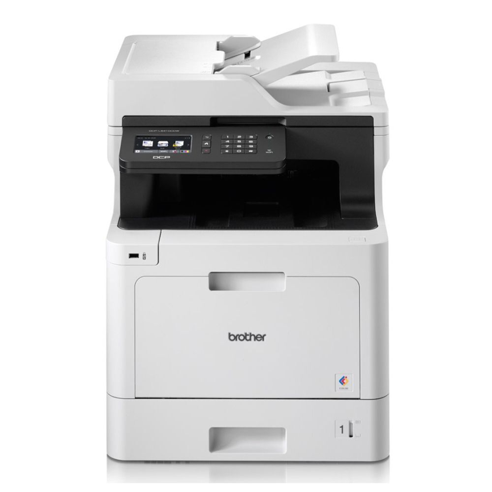 МФУ лазерное Brother DCP-L8410CDW, цветн., A4, белый/черный