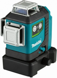 Аккумуляторный лазерный уровень 360° Makita SK700GD 12 В, без АКБ и ЗУ