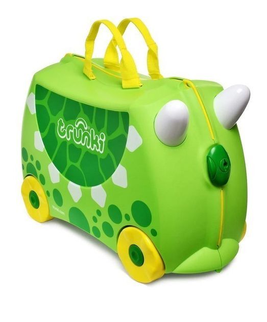 Чемодан Trunki Dudley TRU-0352, ручная кладь, 46х31х21 см, 1.7 кг, зеленый