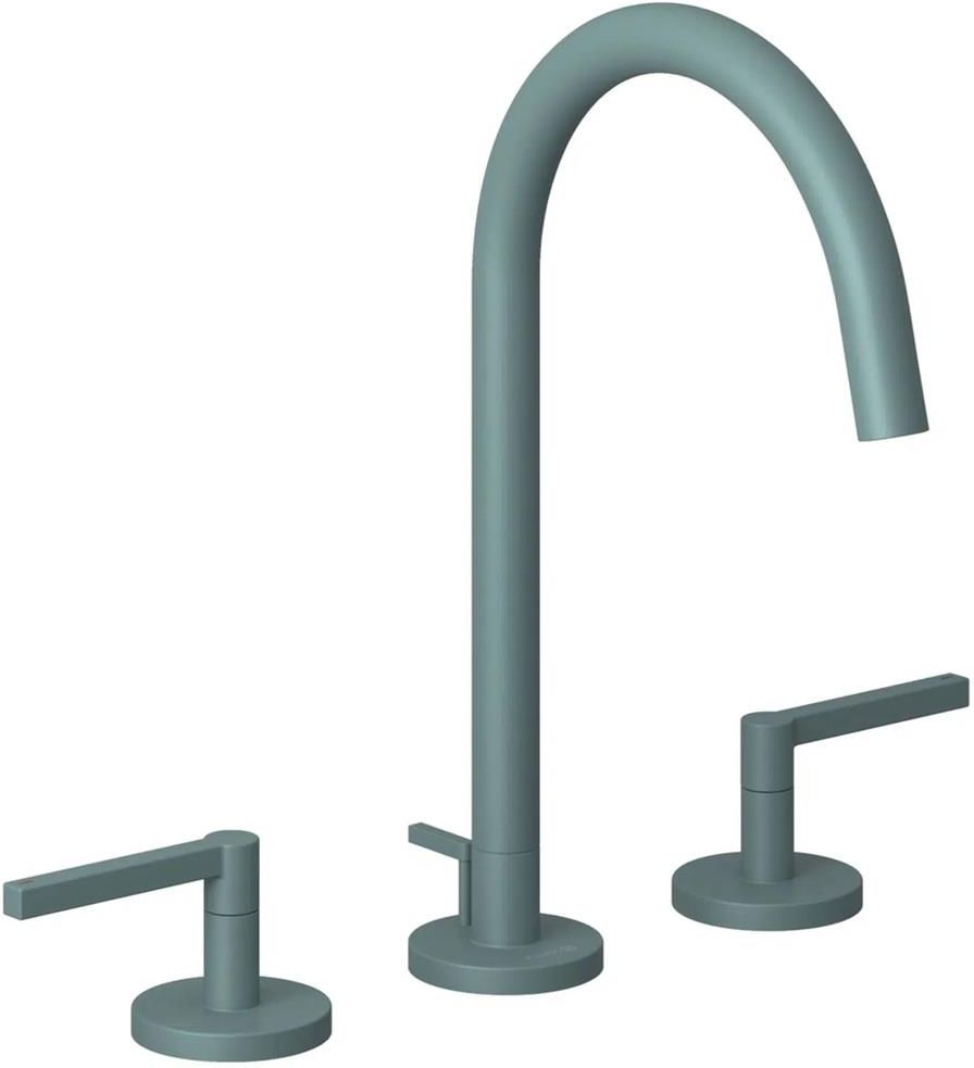 Смеситель для раковины Kludi Nova Fonte Puristic 20143O315, матовый морской синий
