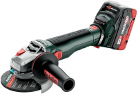 Аккумуляторная угловая шлифовальная машина Metabo WB 18 LTX BL 11-125 Quick 18 В, metaBOX, 2×5,5 А·ч LiHD АКБ, ЗУ