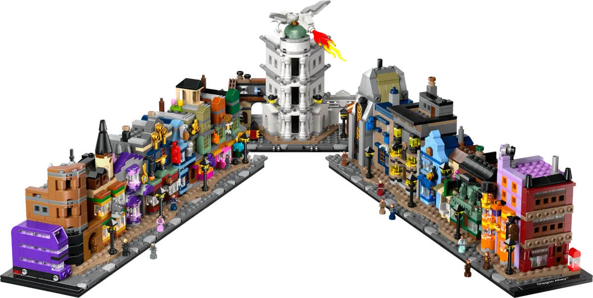 LEGO Harry Potter 76444 Косой переулок: Волшебные магазины