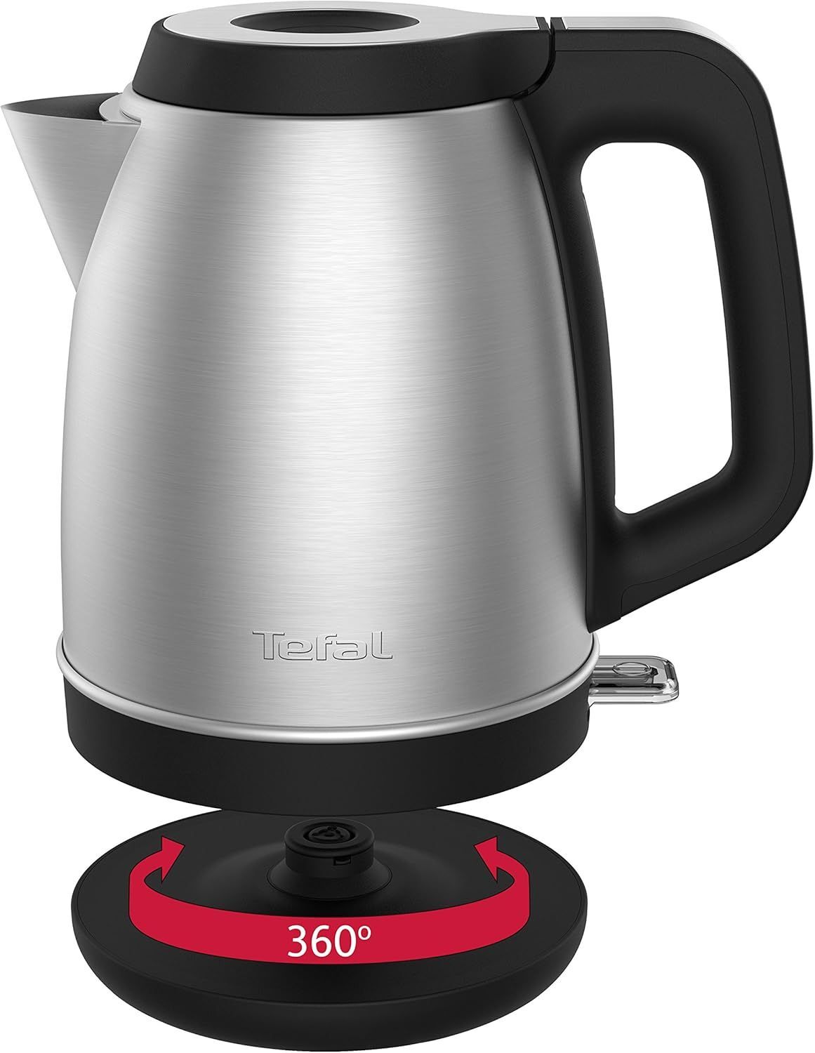 Электрочайник Tefal Element KI280D 1,7 л, 2400 Вт, серебристо-черный