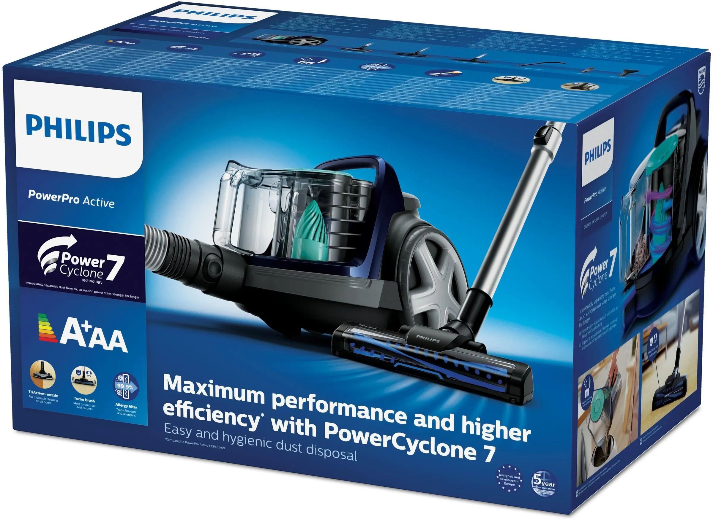 Пылесос PHILIPS PowerPro Active FC9556/09