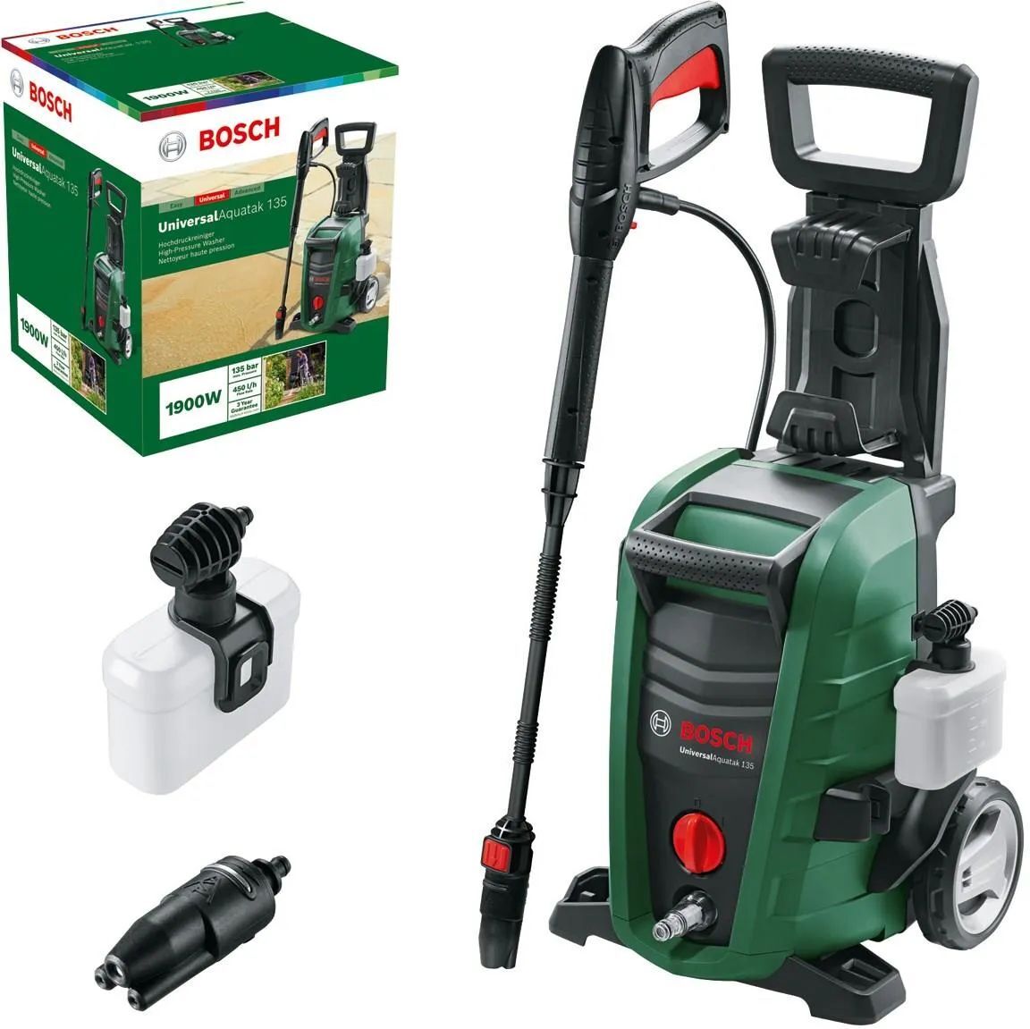 Электрическая мойка высокого давления Bosch UniversalAquatak 135 (06008A7C00)