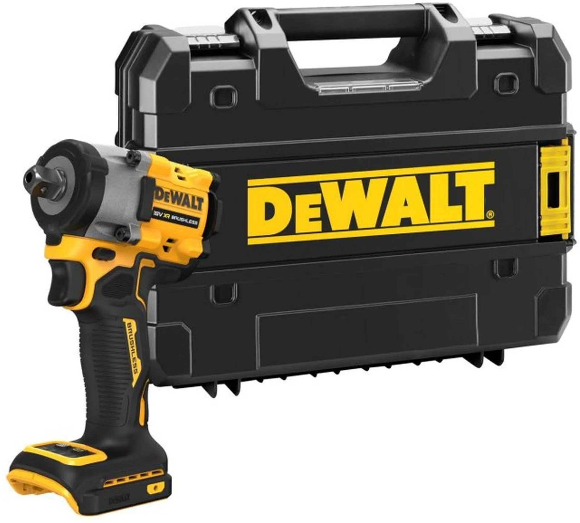 Аккумуляторный ударный гайковерт 1/2" DeWalt DCF922D2T-QW, с 2 АКБ (2.0 Ач), ЗУ и кейсом TSTAK