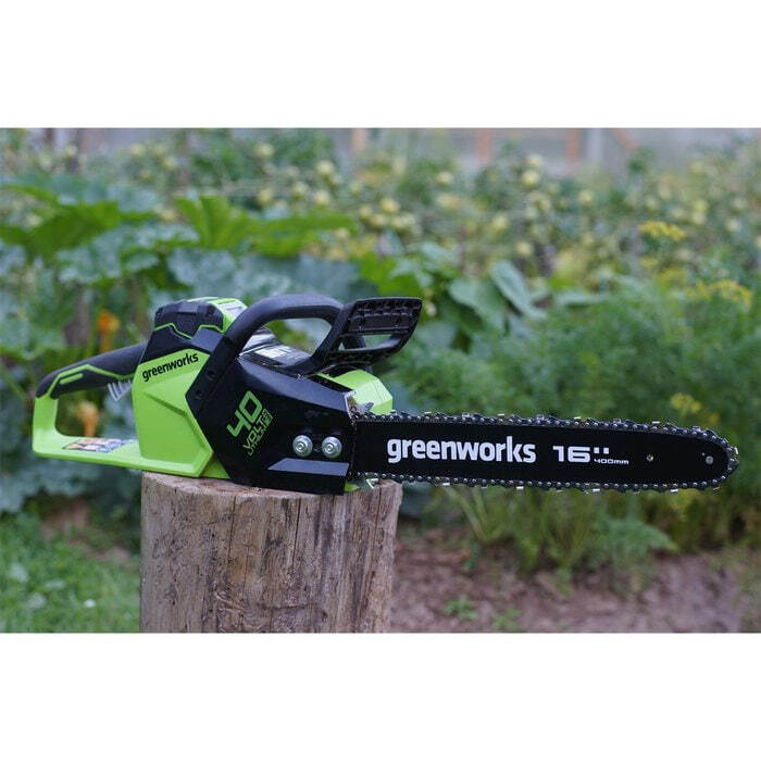 Электрическая пила Greenworks GD40CS18K2X