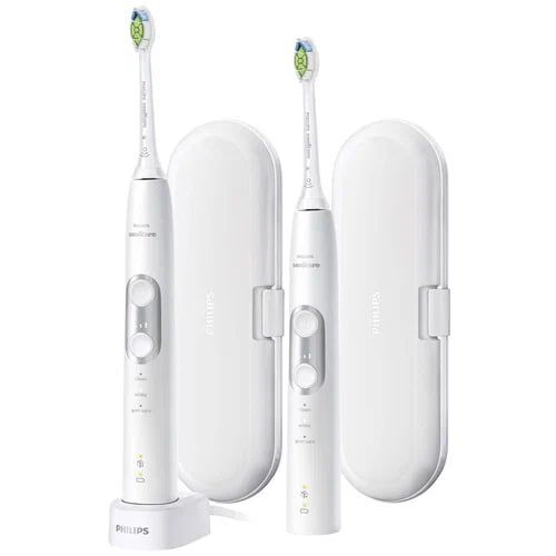 Набор электрических зубных щеток Philips Sonicare 6100 ProtectiveClean HX6877/34, 2 шт.