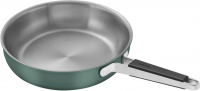 Сковорода без покрытия Zwilling Pure, 28 см, зеленая
